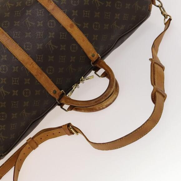 LOUIS VUITTON Monogram Keepall Bandouliere 55 Boston Bag M41414 - Picture 7 of 16
